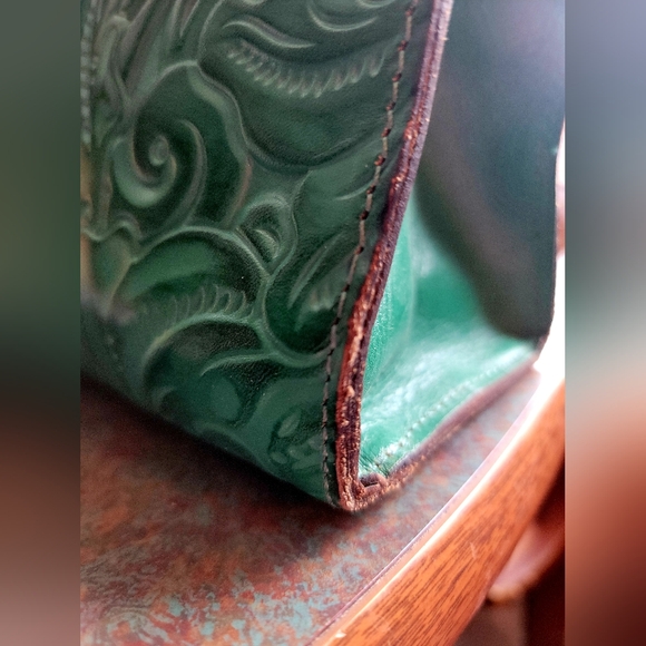 Patricia Nash Zancona leather purse - Picture 11 of 16